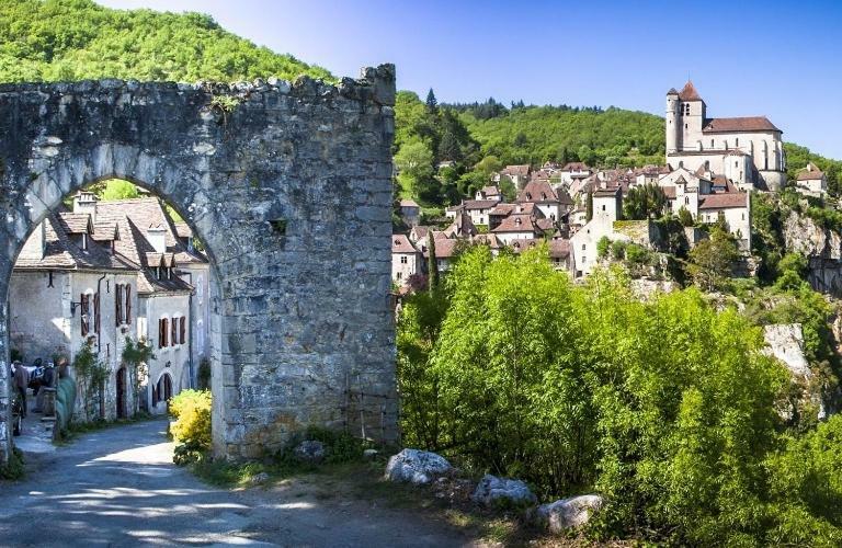 Gite Du Tourneur Apartment Saint-Cirq-Lapopie Bagian luar foto